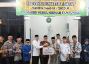 Ketua DPRD Sumbar Gelar Safari Ramadan 1446 Hijriah, Beri Bantuan ke Masjid Nurul Hikmah
