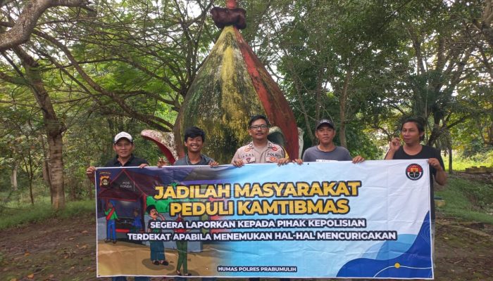 Polres Prabumulih Jaga Kamtibmas, Aktif Sosialisasi dan Himbauan Kepada Masyarakat