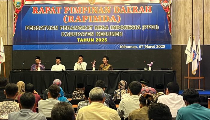 Wabup Zaeni Miftah Hadiri Rapimda PPDI Kabupaten Kebumen