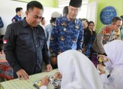 Ketua DPRD Prabumulih Deni Victoria Hadiri launching program Makan Bergizi Gratis