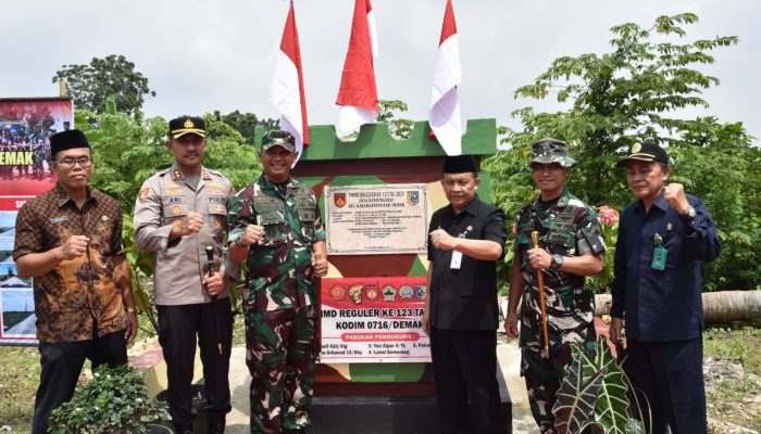 TMMD Reguler ke-123 di Demak Resmi Ditutup, Dorong Pembangunan Desa dan Ketahanan Nasional