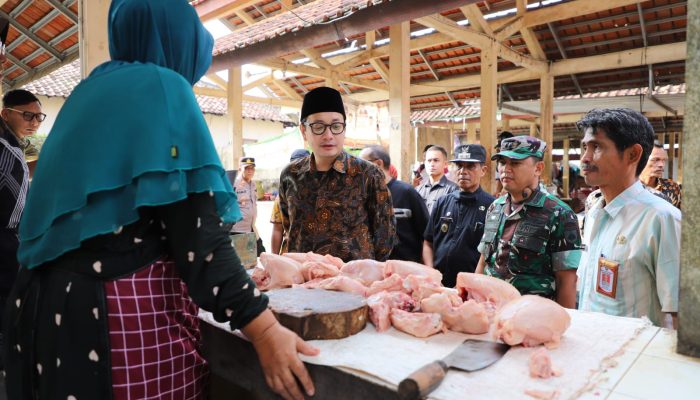 Pimpin Monitoring Bahan Pokok Penting di Jelang Idul Fitri, Wabup Pastikan Stok Mencukupi