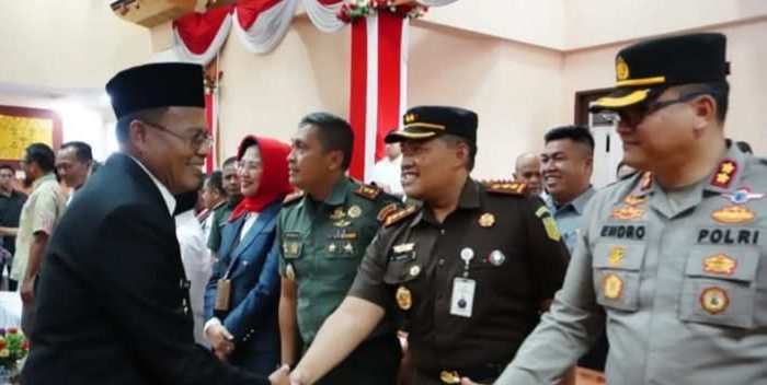 Walikota Prabumulih Hadiri Rapat Paripurna Ke XI DPRD Kota Prabumulih