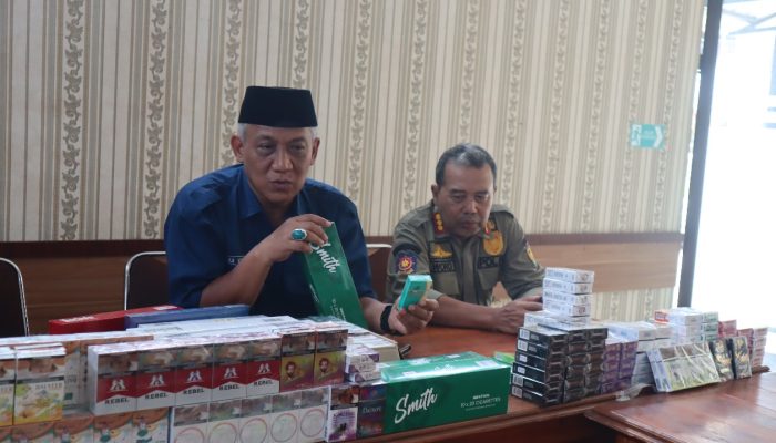 12 Ribu Batang Rokok Ilegal Berhasil Diamankan Satpol PP Damkar Purworejo