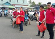DPC PDIP Perjuangan PALI Berbagi Takjil Dibulan Suci Ramadhan