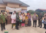 Pemkab dan Forkopimda PALI Salurkan Bantuan Sosial Ke Korban Banjir Di Desa Sukaraja