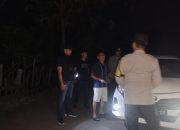 Polsek Tanah Abang Gelar Razia Malam Minggu, Amankan Dua Kendaraan Tak Lengkap Surat