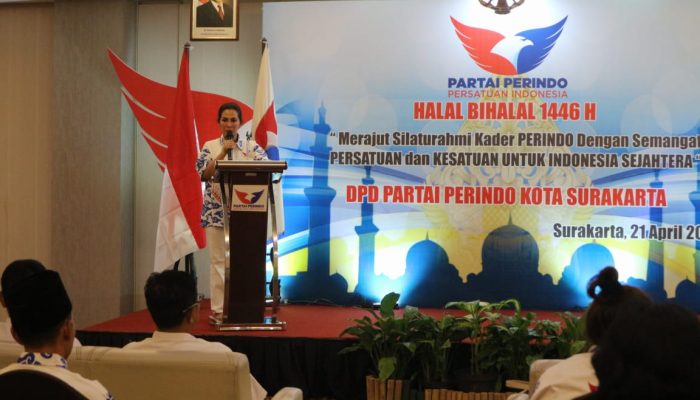 DPD Partai Perindo Surakarta Gelar Halal Bi Halal, Siap Dukung Respati dan Astrid Dalam Kemandirian Ekonomi