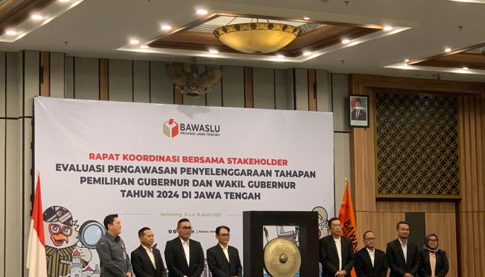 Evaluasi Kinerja Bawaslu Jateng, Terhadap Penyelenggaraan Pilkada 2024