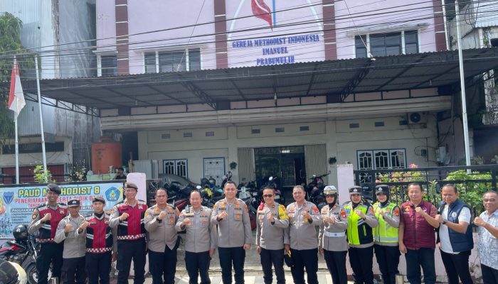 Peringati Wafat Isa Al Masih, Kapolres Prabumulih Pimpin Langsung Cek Kegiatan Pengamanan Ibadah Keagamaan