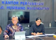 BPN Humbahas Hadiri Sosialisasi Advokasi Layanan Bantuan Hukum Secara Daring