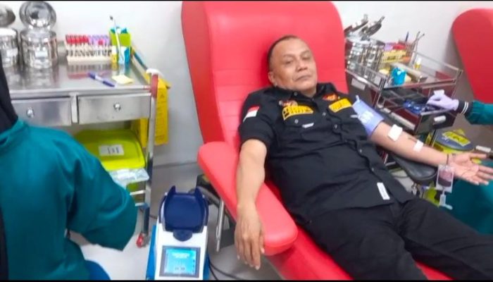 Peringati Harlah Pertama, DPC Squad Nusantara Kebumen Gelar Donor Darah Bersama