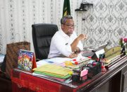 Kantor Pertanahan Humbang Hasundutan Ikuti Rapat Kerja Bersama Komisi II DPR RI