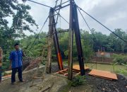 Diduga Menyalahi Spek Proyek Jembatan Gantung di Ungaran Mangkrak, Rajawali Emas : Kami Minta APH Lakukan Penyelidikan