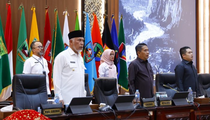 DPRD Sumbar Gelar Rapat Paripurna, Bahas Penetapan LKPJ 2024