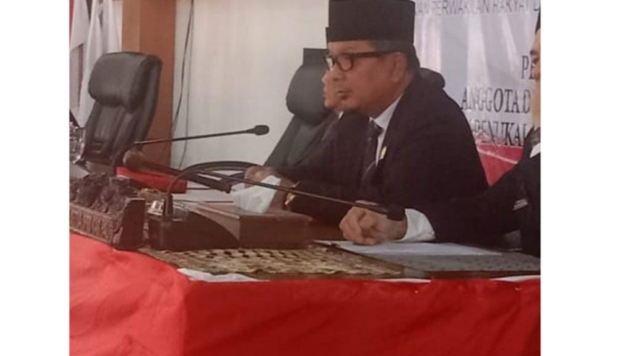 Ketua DPRD Pali H. Ubaidillah, S.H Beri Ucap Selamat Ketua DPW PAN Sumsel Pasca Putusan MK