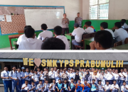 Sat Binmas Polres Prabumulih Beri Penyuluhan Kamtibmas Ke Siswa di SMK YPS