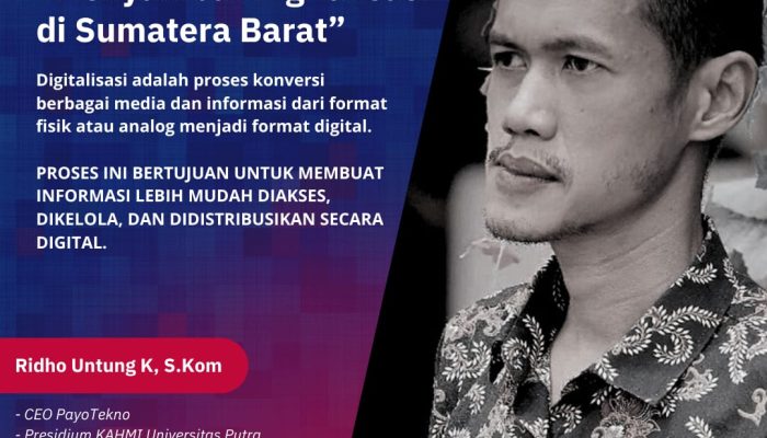 Sambut Digitalisasi di Sumatera Barat