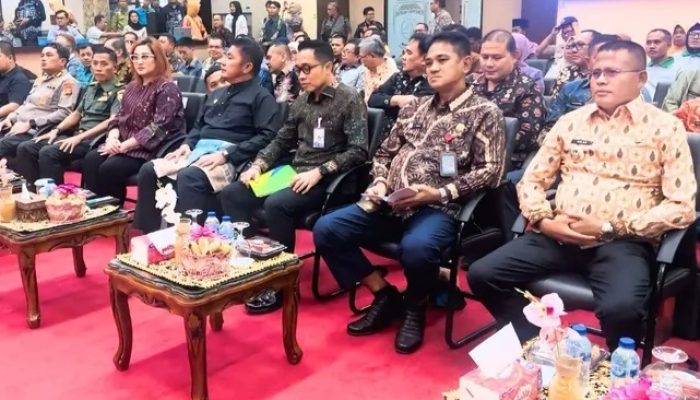 Walikota Prabumulih, H. Arlan Hadiri Acara Penyerahan Santunan JKM Untuk Petani, yang di Gelar Oleh Pemprov Sumsel