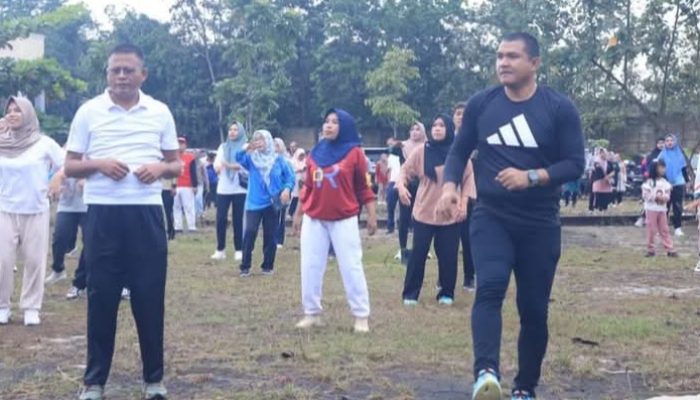 Pemkot Prabumulih Gelar Senam Pagi Bersama, Wujudkan Masyarakat Sehat
