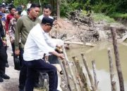 Respon Cepat, Wako Prabumulih Prioritaskan Perbaiki Jembatan Penghubung Desa Pangkul dan Kelurahan Karang Jaya Yang Ambruk Total