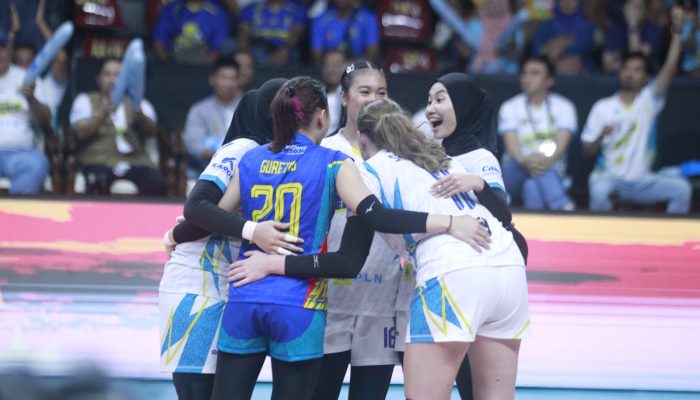 Electric PLN Amankan Kemenangan Kedua di Final Four Proliga 2025