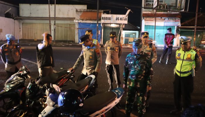 Kapolres Purworejo Gelar Giat Patroli Gabungan Guna Menyasar Gangguan Kamtibmas