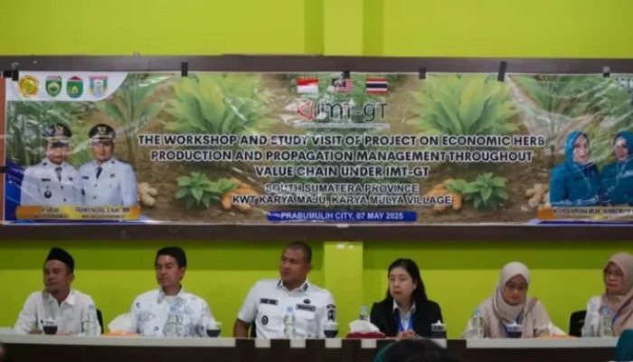Pemkot Prabumulih Terima Kunjungan Delegasi Dari Malaysia dan Thailand Secara Khusus, Tinjau Potensi Lokal Bidang Pengolahan Tanaman Herbal dan Serat Nanas