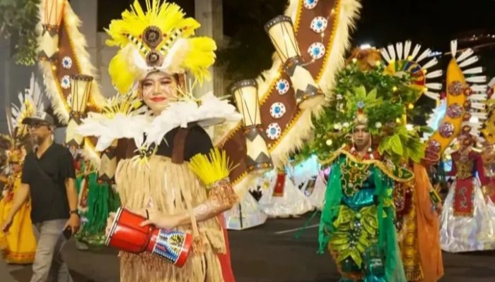 Pemkot Prabumulih Ambil Bagian Kemeriahan Karnaval Budaya Di Munas ke-VII APEKSI