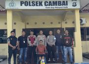 Tim Elang Muara Polsek Cambai Amankan Perempuan Muda, Curi Perhiasan Milik Ibu Rumah Tangga