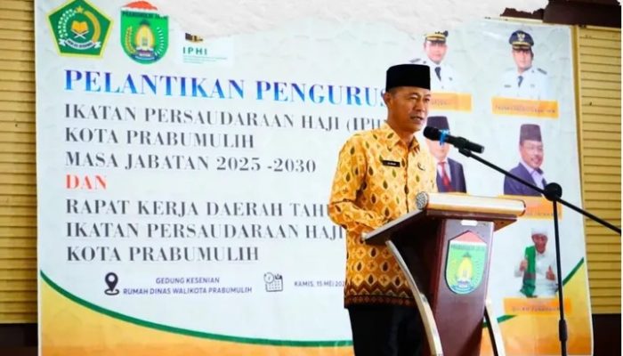 Sekda Kota Prabumulih Hadiri Pelantikan Pengurus Daerah dan Rakerda Ikatan IPHI, Dukung Peran Organisasi Keagamaan