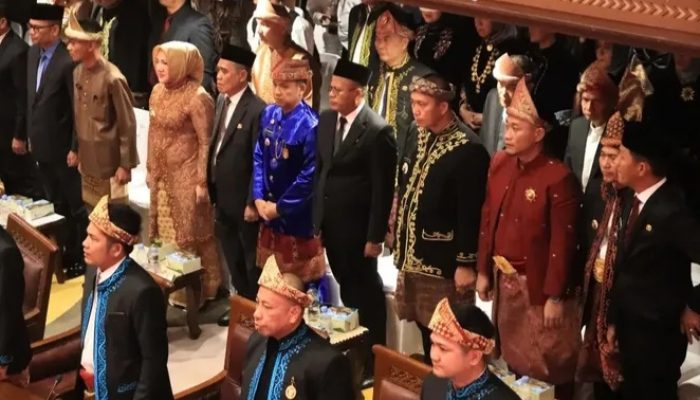 Walikota Prabumulih H. Arlan Hadiri Rapat Paripurna Istimewa DPRD Provinsi Sumatera Selatan