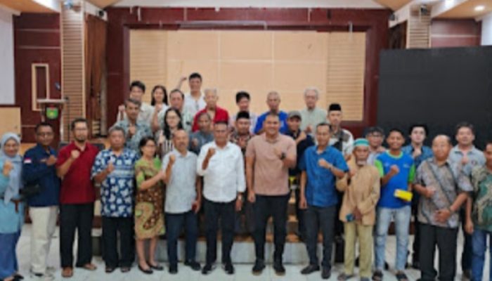 Wako dan Wawako Prabumulih Silahturahmi dengan Pedagang dan Pemilik Ruko di Pasar Jenderal Sudirman