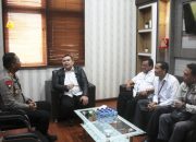 Sambut Kepala BPN Humbahas Yang Baru, Kapolres Humbahas: POLRES dan BPN adalah Keluarga