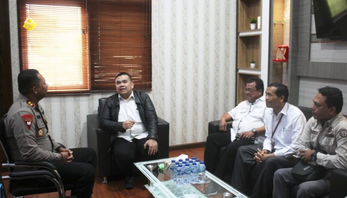 Sambut Kepala BPN Humbahas Yang Baru, Kapolres Humbahas: POLRES dan BPN adalah Keluarga