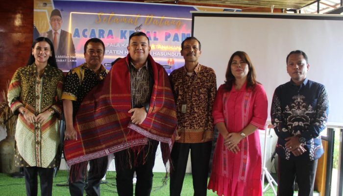 Sertijab Pejabat Baru, Manase Daniel Binsar, S.T Resmi Jadi Kepala Kantor BPN Humbahas
