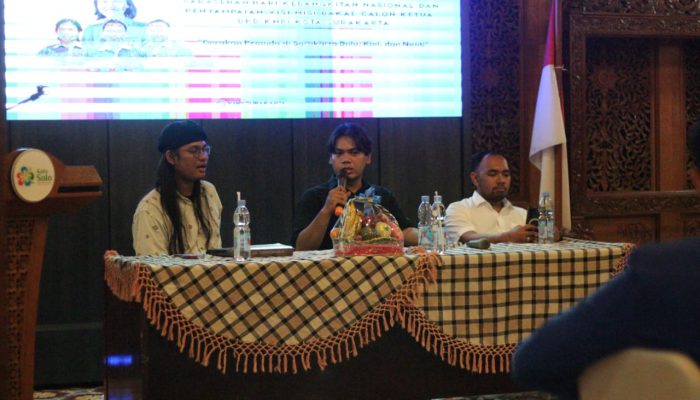 Debat Ketua KNPI Solo Digelar, Tantangan Anak Muda Jadi Fokus Utama