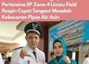 Kades Sinar Rambang Apresiasi Pertamina EP Zona 4 Limau Field Respon Cepat Atasi Masalah Kebocoran Pipa Air Asin