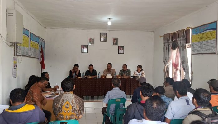 Kantor Pertanahan Kabupaten Humbahas Ikuti Rapat Percepatan Program PPKT-DAK T.A 2025 di Baktiraja