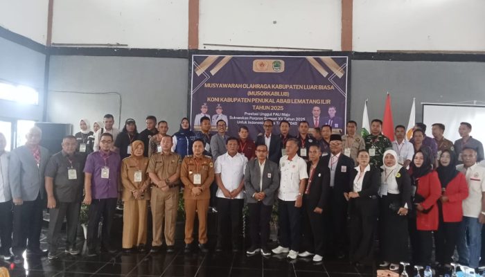 M. Firman Irpama Terpilih Ketua KONI Periode 2025-2029 dapat Dukungan dari Seluruh Cabor