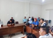 H. Kristian, S.M Wakil Ketua 1 DPRD PALI, Terimah Aspirasi Wartawan