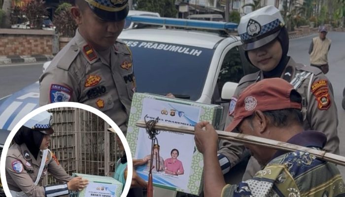 Polres Prabumulih Gelar Kegiatan Berbagi Bantuan Sosial Untuk Masyarakat