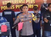 Polres Purworejo Berhasil Ungkap Kasus Premanisme Bersenjata