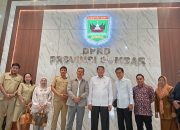 DPRD Sumbar Terima Kunjungan Kerja dari Bapemperda Sumut, Silahturahmi dan Konsultasi SOTK