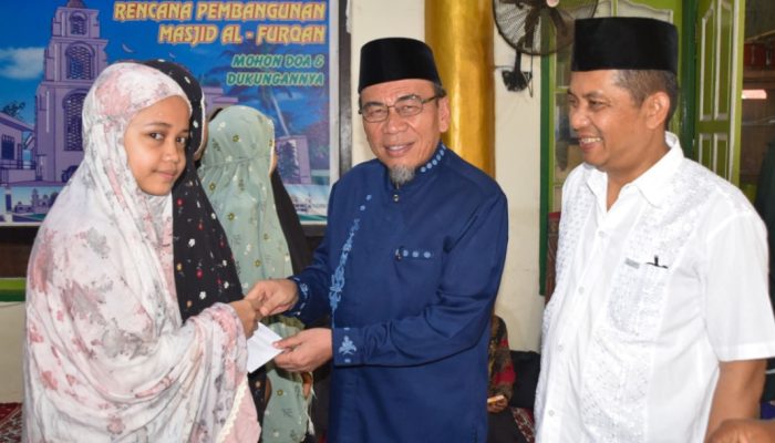 Wakil Ketua DPRD Sumbar Evi Yandri Hadiri Kegiatan Mubarakah Gabungan di Masjid Al-Furqon Pilakut