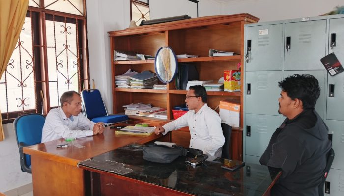 BPN Humbahas Gelar Kunjungan ke Dinas PUTR, Bahas Pengerjaan RTRW