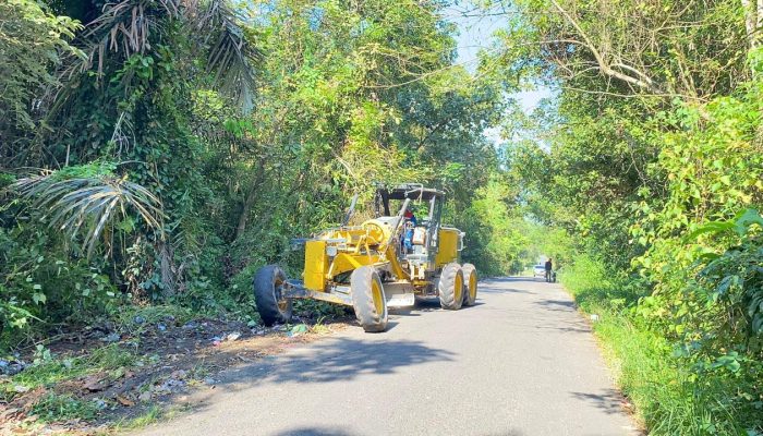 Pemkot Prabumulih Bangun Jalan Wisata Menuju Dusun 6 Desa Karya Mulya