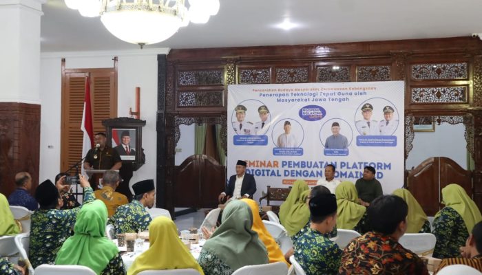 Seminar Platform Digital Domain .id, Wabup Dimas: Saatnya Jadi Kreator Digital