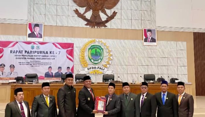 DPRD Pali Tetap Gelar Paripurna Ke-7  Walaupun Sempat Diskorsing Selama 15 Menit