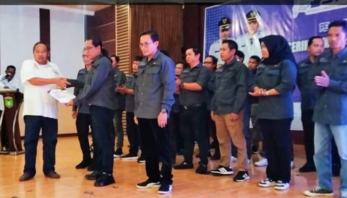 Hardoko Susanto Resmi Pimpin SMSI Prabumulih, Komitmen Dukung Pemerintah dan Tolak Hoaxs